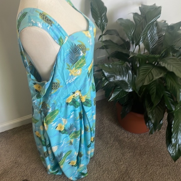 ModCloth dress Jill Tropical powder blue floral
Turtles Swing plus dress Sz 20 - Picture 11 of 11